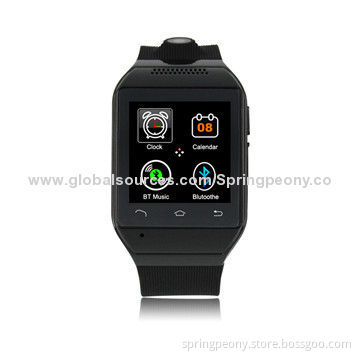 Gift black touch screen smart watch